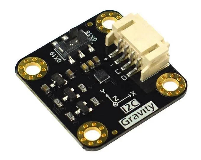 Breakout board with the LIS2DW12 sensor